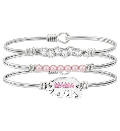 Mama Bear Stack In Pink
